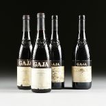 A GROUP OF FOUR BOTTLES OF GAJA BARBARESCO DOCG WINE, comprising two bottles of 1978 and two bottles