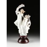 A LLADRÃ“ LIMITED EDITION PORCELAIN FIGURINE, "Allegory of Liberty," MODEL NUMBER 5819, SPANISH,