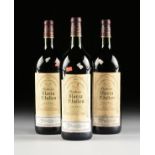 A GROUP OF THREE MAGNUM BOTTLES OF 1983 CHÃ‚TEAU GLORIA WINE, ST. JULIEN, BORDEAUX, FRANCE, all