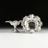 A PAIR OF REED & BARTON STERLING SILVER FOOTED COMPOTES IN THE "FRANCIS I" PATTERN, TAUNTON,