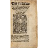 Bale, John (1495-1563) The First Two Partes of the Actes or Unchast Examples of the Englysh