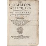 Contarini, Gasparo (1483-1542) The Common-Wealth and Government of Venice. London: Imprinted by Iohn