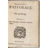 Browne, William (1590-c. 1645) Britannia's Pastorals. First and Second Books. London: Printed by