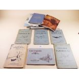 A collection of pilot's notes, instructor's handbooks, installation and operational manuals.