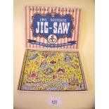 A Festival of Britain souvenir jigsaw - boxed