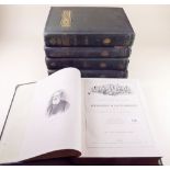 The Garden - five volumes - an illustrated Victorian Weekly Journal 1880's