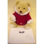 A limited edition Steiff bear 'Maxwell' - with certificate - 45/1500, in bag