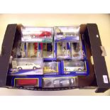 Thirteen Corgi model vehicles - boxed, including James Bond Aston Martin and Rolls-Royce Corniche