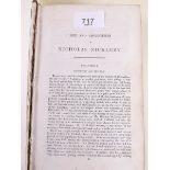 A First Edition copy of Life and Adventures of Nicholas Nickleby by Charles Dickens - lacking