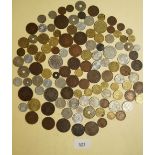 A quantity of world coinage from Asia and Middle East 19th and 20th century including: Egypt British