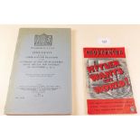 A 1939 HMSO propaganda publication German - Polish Relations and Hostilities, Dr Herman - Hitler