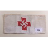 A German WWII Red Cross armband