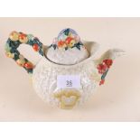 A Newport Pottery Clarice Cliff Harvest Ware teapot