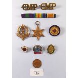 A group of various military medals
