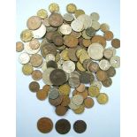 A quantity of world coinage pre-decimal and some decimal 19th and 20th century some silver content