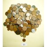 A quantity of British pre-decimal and decimal coinage plus tokens and medallions - highlights