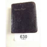 A miniature leather book of Common Prayer 1900
