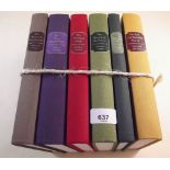 Six Thomas Hardy folio books, lacking outer cover
