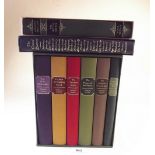 A Folio Society set of books by Thomas Hardy plus two other Folio Society books