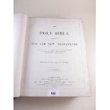 The Holy Bible - printed at the Pitt Press, Cambridge for John W Parker 1837