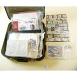 Stamps - a suitcase of mainly GB QV - QEII stamps and covers, plus some all world - both mint and