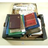 Stamps - two boxes of GB, Commonwealth and rest of world stamps, mint and used, defin and commem,