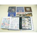 Stamps - GB stamps mainly QEII mint, in two albums, five presentation packs and a booklet -