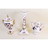 A collection of Coalport Hong Kong pattern ornaments