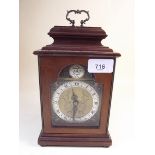 An Elliott mahogany mantel clock
