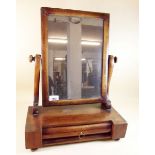 A small Victorian toiletry swing mirror