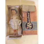 A Rosebud vintage bride doll - boxed