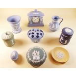 Ten items of Wedgwood Jasperware