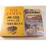 Two books 'Death Comes to Pemberley' by P D James, first edition Faber and Faber 2011, and 'The