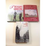 Shoots and Shooting by E C Keith together with Pheasant Shooting by Crawford Little and The