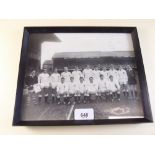 A photograph of the England Rugby team 1967, signed by Phil Judd - Six Nations against France - 20 x