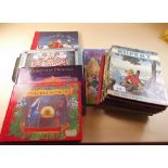 Seven Rupert Bear titles, mostly 1970's together with four (non Rupert) pop-up books