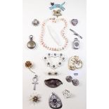 A good selection of costume jewellery