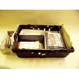 Stamps - a box of GB and All World stamps, mint and used, defin and commem, including album of