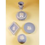 Five items of Wedgwood Jasperware