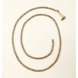 A 9 carat gold chain - 7g