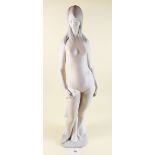 A large Lladro figure of nude female