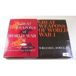 Great Weapons of World War I by William Dooley, together with Great Guns of World War 2 by Tom