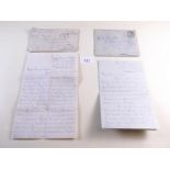 Two Boer War medical related letters from the field, Bloemfontein