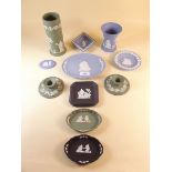 A collection of Wedgwood JasperWare items