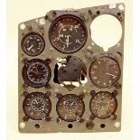 A 1950's Decca Aircraft navigation panel 'The Decca Navigator'