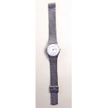 A ladies Skegen steel wrist watch