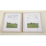 D J Wills - two limited edition prints of Cornwall - 15 x 20cm