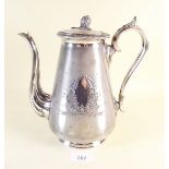 A James Dixon silver plated coffee pot