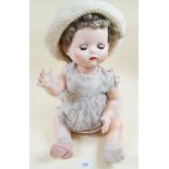 A 1950's Pedigree baby doll