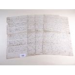 A mid/late 19th century letter home from India Campaign